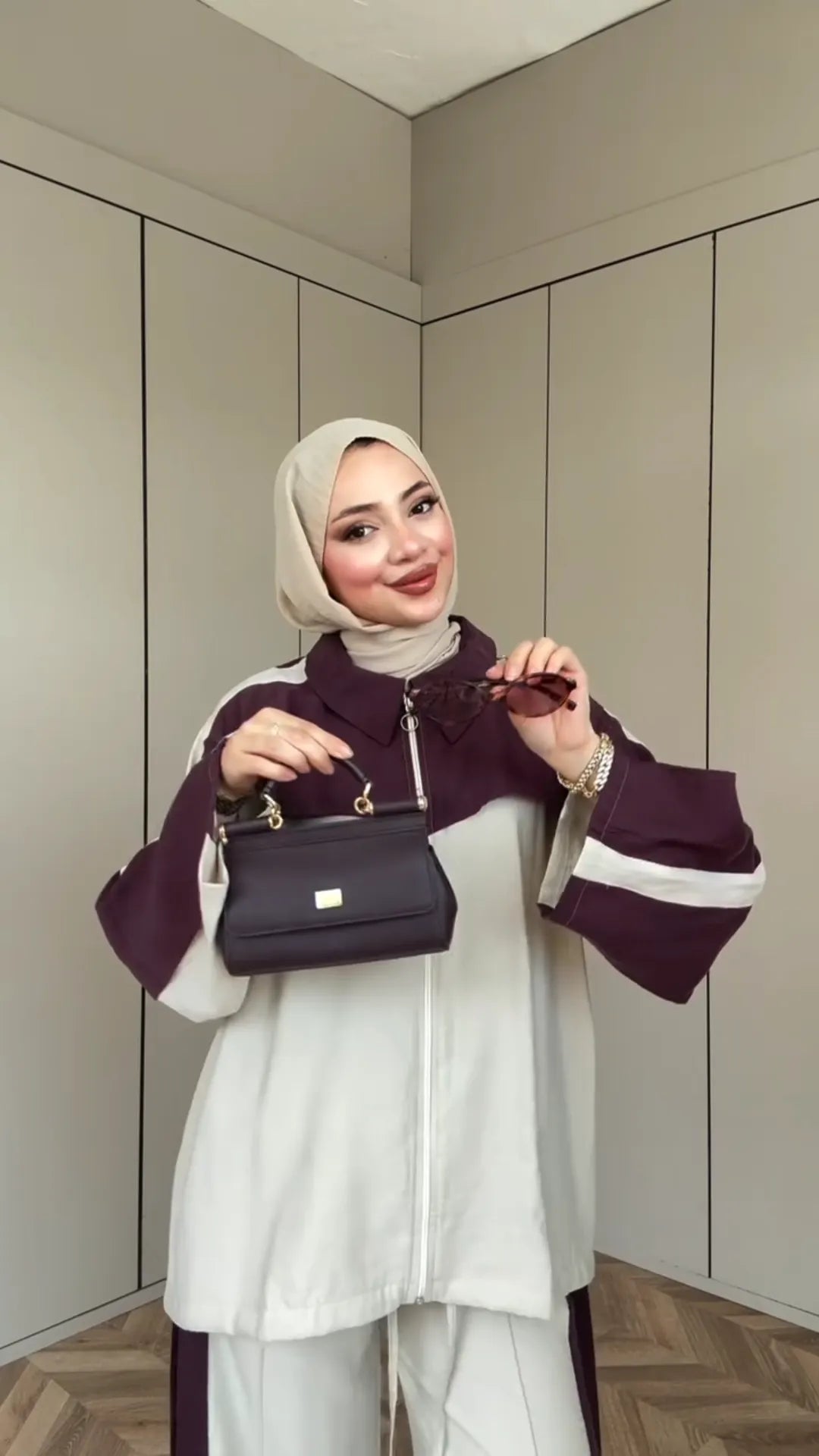 ✨ Ensemble Casual Chic Bicolore – 2 Pièces