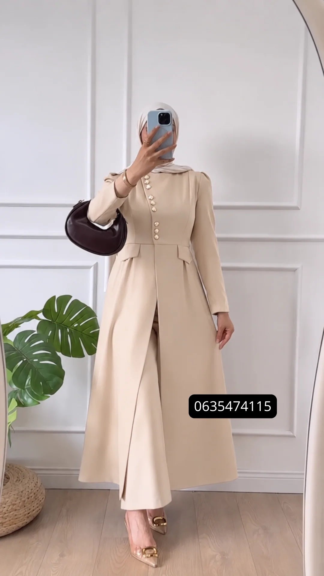 ensemble kimonoet pantalon  class 2 pieces