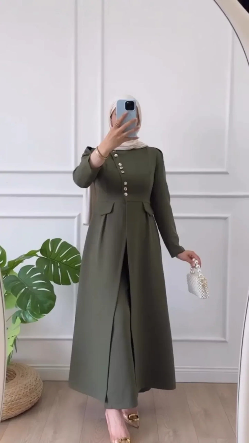 ensemble kimonoet pantalon  class 2 pieces