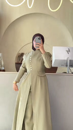 enssemble issmal kimono + pontalone
