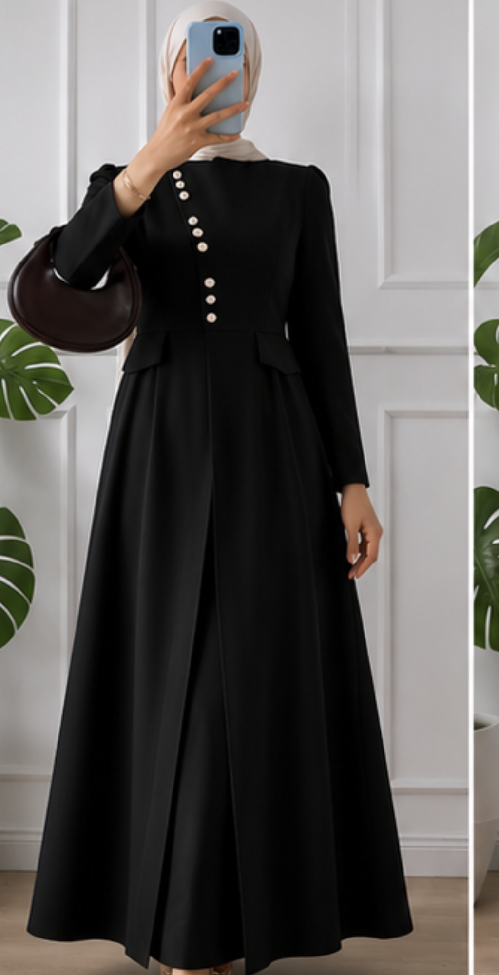 ABAYA KIMONO ET PONTALONE